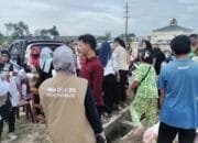 DPC K SPSI UMKM Kota Pekanbaru Adakan Bazar Sembako di Kelurahan Lembah Sari Rumbai Timur