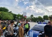 Kapolresta Pekanbaru Pimpin Apel Gelar Pasukan Dalam Rangka Pengamanan Presiden RI ke Riau