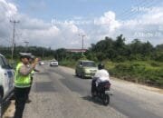 Sat Lantas Polres Kuansing Patroli Siang untuk Antisipasi Daerah Rawan Laka Lantas, Balap Liar, dan Kejahatan C3