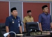 DPRD Paripurna Ranperda Pertanggungjawaban APBD 2023, Pemkab Rohul Mampu Pertahankan Opini WTP Dari BPK-RI