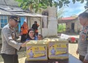 Polsek Gunung Kijang, Polres Bintan, Polda Kepulauan Riau Berikan Bantuan Sosial Kepada Korban Musibah Kebakaran Rumah.
