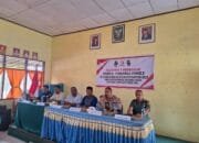 Kapolsek Rambah Hilir Hadiri Pelantikan dan Pengambilan Sumpah PKD se Kecamatan. Rambah Hilir