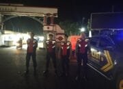 Sat Samapta Polres Kuansing Patroli Blue Light Antisipasi Balap Liar dan Kejahatan Jalanan