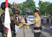 Pelepasan Tim Pengambilan Air Suci Pemuliaan Nilai-Nilai Tribrata Dalam Rangka Hut Bhayangkara Ke-78 Tahun 2024