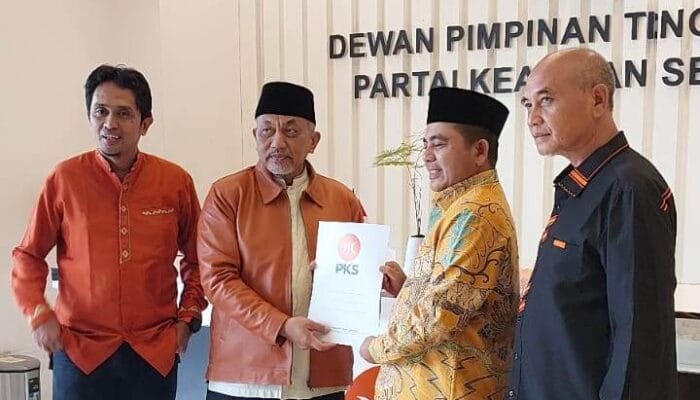 Nasarudin Mendapatkan Rekom PKS Maju di Pilkada Pelalawan