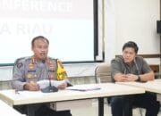 Polda Riau Sampaikan Capaian Kinerja Selama Bulan Juli, Kabid Humas “Trendnya Positif Mengalami Peningkatan dari Tahun Lalu”