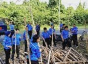 Bakti TNI AU Lanud Raden Sadjad Untuk Masa Depan Natuna : Penanaman Mangrove Berkelanjutan