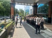 Subsatgas Objek Kegiatan OMP LK 2024 Patroli Jalan Kaki di Area Rumah Sakit