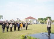 Wadir Pam Obvit Polda Riau Pimpin Apel Kesiapan OMP LK 2024