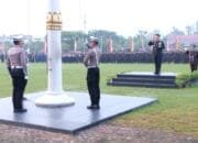 Kapolda Riau Menjadi Inspektur Upacara Dalam Peringatan HUT RI ke-79