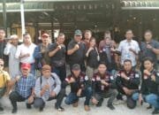 Ketua DPD K SPSI Riau Nursal Tanjung Silaturahmi Bersama Pers SPSI Riau dan Satgas K SPSI Riau