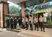 Pastikan Keamanan Para Paslon, Satgas SAR Brimobda Riau Patroli Area RSUD