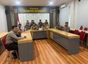 Polres Kuansing Gelar Pembinaan Rohani Islam : Pembacaan Yasin dan Tausiah Agama secara Virtual