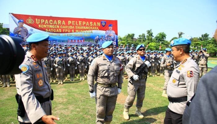 Ikut Jaga Perdamaian Dunia, Polri Kembali Kirim Satgas FPU ke Afrika Tengah