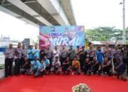 Karya Lomba Mural Meriahkan Hari Lalu Lintas Bhayangkara Ke – 69 Tahun 2024