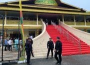 Subsatgas PHH OMP LK-2024 Lakukan Pengamanan Kegiatan Tepuk Tepung Tawar Paslon Gubernur/Wakil Gubernur