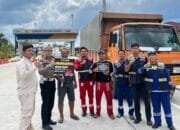 Sukseskan Pilkada Riau 2024 Personil Sat PJR Ditlantas Polda Riau Gelar Giat Patroli dan Cooling System