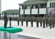 Upacara Kenaikan Pangkat Prajurit Korem 031/Wira Bima