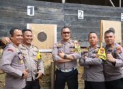 Polres Kuansing Gelar Coffe Morning dan Latihan Menembak Bersama Dalam Rangka Cooling System Pilkada Damai 2024