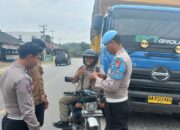 Hari Ketiga Operasi Zebra Lancang Kuning 2024, Satgas Gakkum Sat Lantas Polres Kuansing Berikan Teguran kepada Pelanggar Lalu Lintas