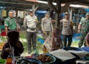 Kapolsek Tambusai Utara Coolling System Pilkada dengan Tokoh Masyarakat Rantau Kasai dan Bangun Jaya