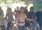 Lewati Jalan Tanah Liat dan Seberangi Sungai Besar, Kapolsek Tambusai Bersama Stakeholder Coolling System di Daerah Terpencil