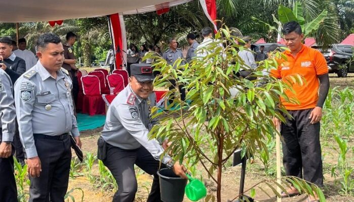 Kalapas Pasir Pengaraian Hadiri Peresmian Griya Abhi Praya “Ancak Bonou”