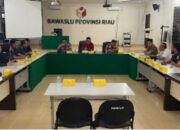 Bawaslu Riau Rapat Koordinasi Terkait Pengawasan Kampanye dan Alat Peraga Kampanye Pemilihan Tahun 2024