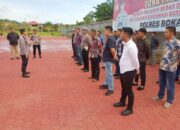 OMP-LK24, Pimpin Apel dan Pengecekan Personil Walpri Calon Bupati dan Wakil Bupati, Serta Wal Lantas, Wakapolres Rohul Pastikan Netralitas dan Sinergitas