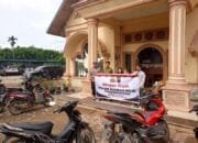 Ratusan Jema’at HKBP Ikuti Program Minggu Kasih, Pendeta Berterima kasih Pada Personil Polsek Rambah Hilir