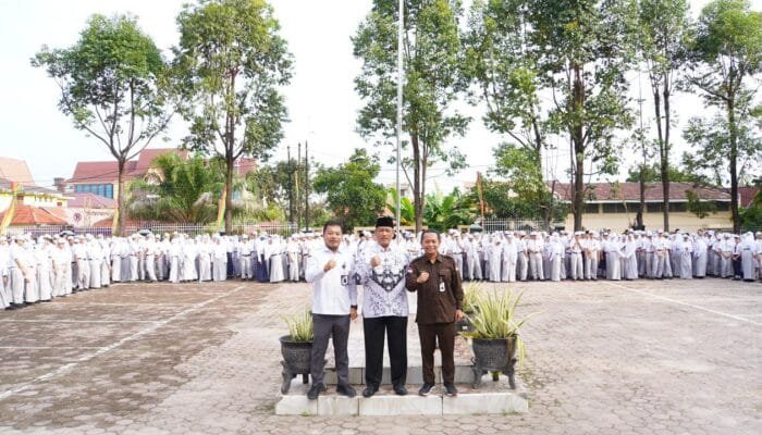 KPU Riau Gagas Gerakan Sosialisasi Serentak kepada Pemilih Pemula di SMA Sederajat se-Provinsi Riau