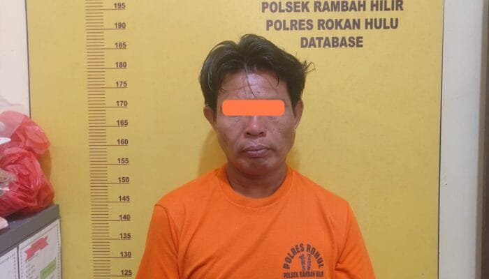 Polsek Rambah Hilir Bekuk Pelaku Penggelapan Sepeda Motor, Modus Pinjam Tak Dikembalikan