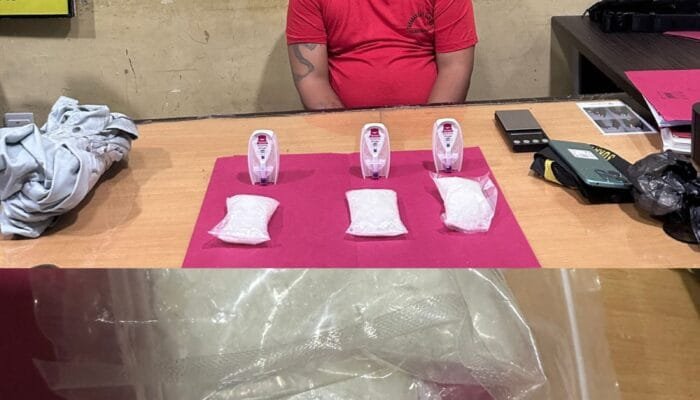 Sat Resnarkoba Polres Rohul Berhasil Amankan Kurir Narkotika Jenis Sabu