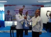 Lapas Narkotika Kelas IIB Rumbai Gelar Sertijab dan Pisah Sambut Kalapas