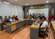 Kapolres Kuansing Pimpin Rapat Internal Penanganan Banjir di Wilayah Kabupaten Kuansing