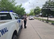 Sat Lantas Polres Kuansing Patroli Sore: Antisipasi Daerah Rawan Banjir, Longsor, dan Laka Lantas Selama Libur Panjang