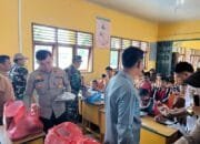 Polsek Cerenti Gelar Program Makan Bergizi Gratis di SDN 009 Teluk Pauh