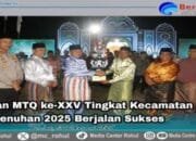 Penutupan MTQ ke-XXV Tingkat Kecamatan Kepenuhan 2025 Berjalan Sukses