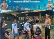 Ingatkan Pengendara Lebih Tertib, Satgas Preemtif Polres Kuansing Gencarkan Sosialisasi Operasi Keselamatan 2025