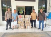 Pelimpahan Tersangka dan Barang Bukti Perkara Rokok Ilegal ke Kejaksaan Negeri Rokan Hulu