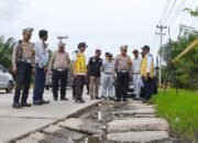 Jelang Operasi Ketupat Dirlantas Polda Riau Cek Jalan Lintas Timur Bersama Istansi Terkait