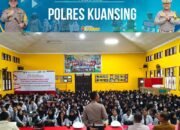 Satgas Preemtif Polres Kuansing Laksanakan “Police Goes to School” di SMAN 1 Teluk Kuantan Dalam Rangka Ops Keselamatan Lancang Kuning 2025
