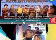Purna Tugas, Bupati Rokan Hulu H. Sukiman Sampaikan Salam Perpisahan
