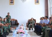 Pangdam I/BB Mayjen TNI Rio Firdianto Lakukan Kunjungan Kerja ke Lanud Roesmin Nurjadin Pekanbaru