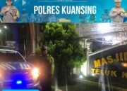 Sat Lantas Polres Kuansing Patroli Dini Hari dan Subuh Antisipasi Daerah Rawan Laka Lantas, Balap Liar, dan C3 dalam Ops Keselamatan LK 2025