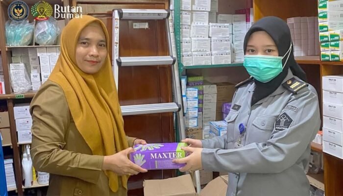 Dinkes Kota Dumai Berikan Bantuan Alat Medis kepada Rutan Kelas IIB Dumai