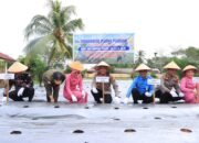 Kapolres Siak Kunjungi Polsek Bungaraya, Cek Kesiapsiagaan dan Dukung Ketahanan Pangan
