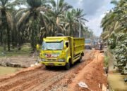 Jalur Alternatif Pasir Pengaraian-Ujung Batu Kembali Dibuka, Arus Kendaraan Lancar