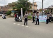 Sat Lantas Polres Kuansing Gelar Ramadhan Berkah Berbagi Takjil Untuk Masyarakat