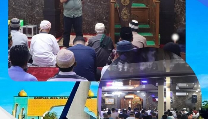 Indahnya Ramadhan,Warga Binaan Lapas Pasir Pengaraian Tarawih dan Tadarus Bersama